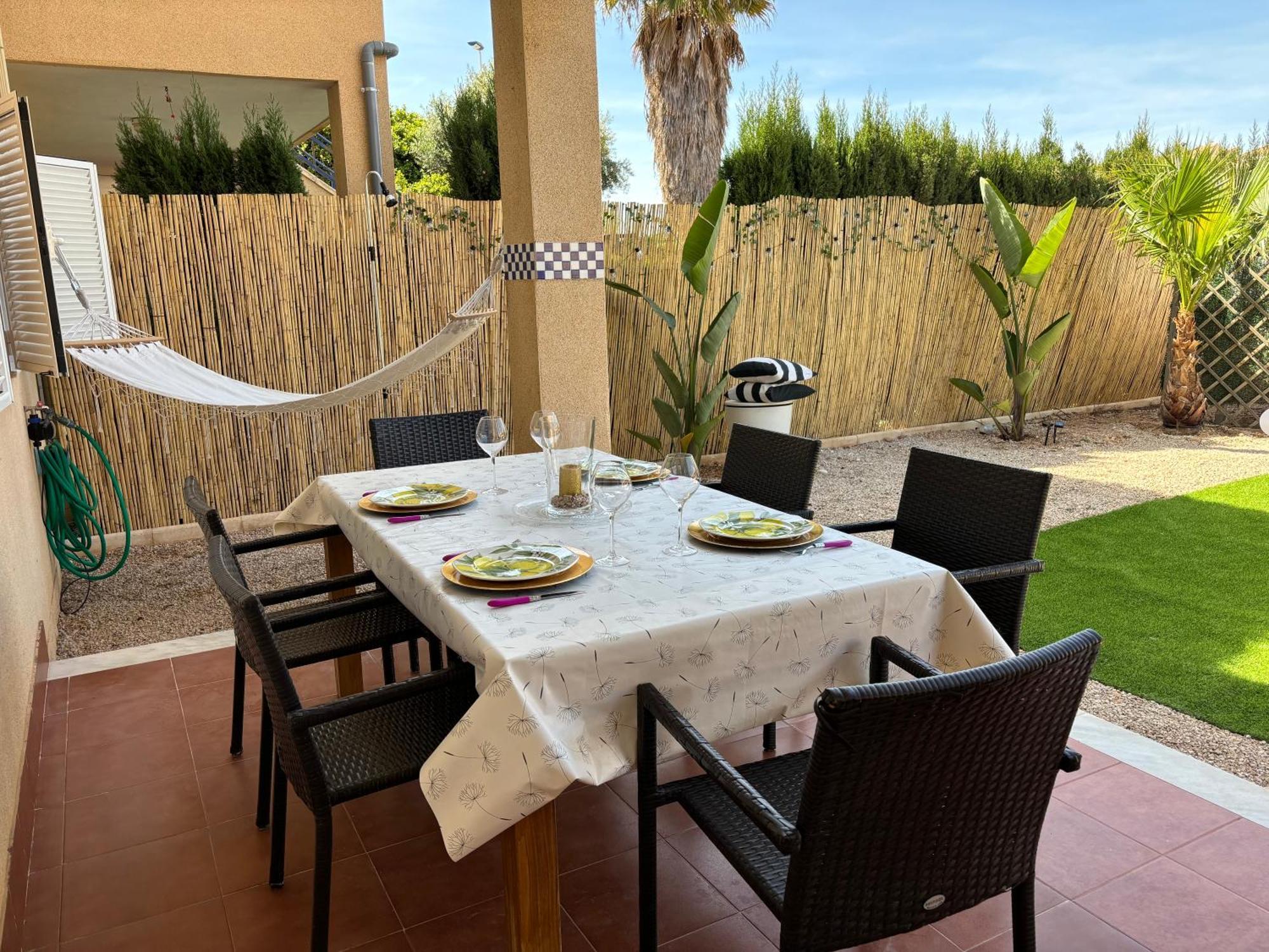 Preciosa Casita Boho Chic En La Playa Villa Gran Alacant Luaran gambar